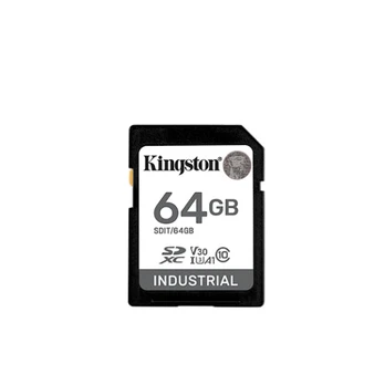Kingston Industrial SDHC 64GB Class 10 A1 pSLC