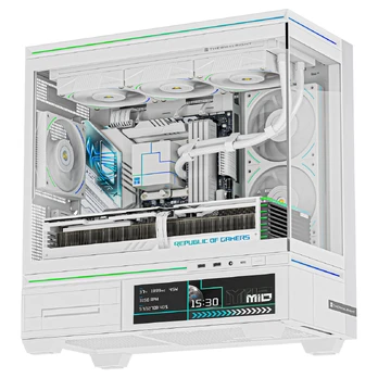 Thermalright TL-M10W Vision (Baltas) Kompiuterio Korpusas