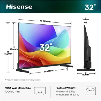 Televizorius Hisense 32A5S