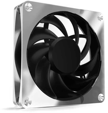 Alphacool Apex Stealth Metall Power Lüfter 120 mm, 3.000 U/min - chrome