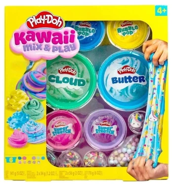 Play-Doh Kawaii Mix & Play 6 vnt. rinkinys