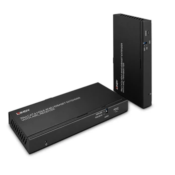 Lindy AV Extenderis - 70m Cat.6 HDMI 4K60, Garso, IR ir RS-232 HDBaseT Extenderis