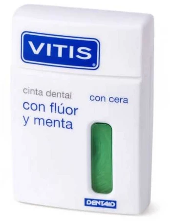 "Vitis" dantų juosta su fluoru ir mėtomis 50 m