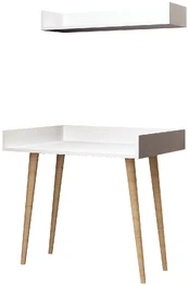 Stalas Kalune Design Ballony, baltas kaina