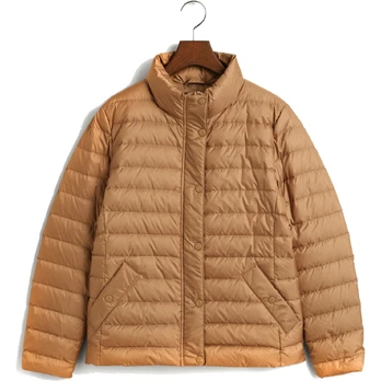 Striukė moterims, Chaki, LIGHT DOWN JACKET