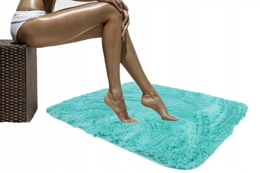 Elsimone Carpet Pliušinis vonios kilimėlis, neslystantis, 60x180 cm