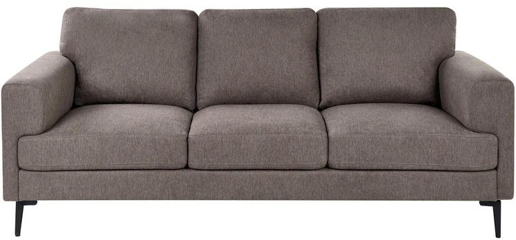 Beliani Trivietė sofa LOUSTO Ruda