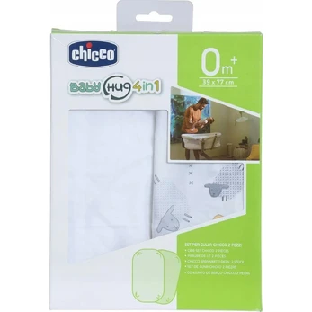 Paklodės su guma Chicco Baby HUG 4in1, 2 vnt