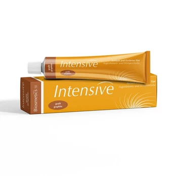 Blakstienų ir antakių dažai Intensive Graphite, 20 ml