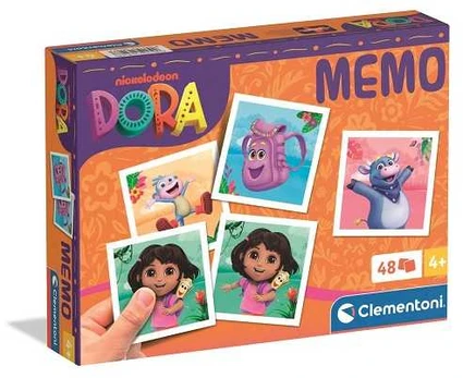 Clementoni Zabawki CLE Gra memo Dora 18207