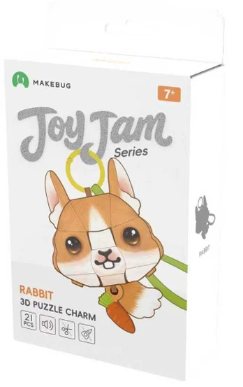 MAKEBUG 3D popierinė dėlionė Zuikis, MD-D-0062
