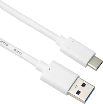 USB laidas PremiumCord USB-A - USB-C 2 m Balta (ku31ck2w)