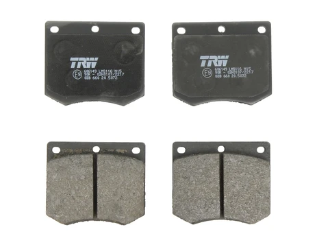 TRW GDB660 Brake pad set