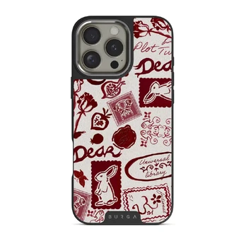 Bookmark - iPhone 16 Pro Case, Elite Dark (MagSafe) / Silver