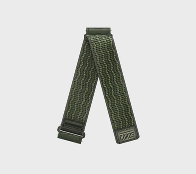 COROS NOMAD Nylon Band - Green - Long