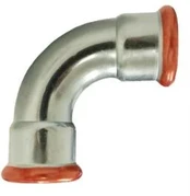 Press elbow Assotherm 90. FF. 15 mm – pressable