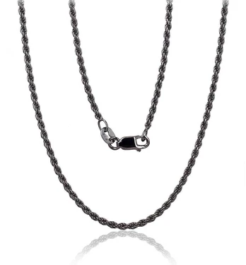 Sidabrinė grandinėlė Rope 2 mm - 2 mm. - 50 - 6.3 g.