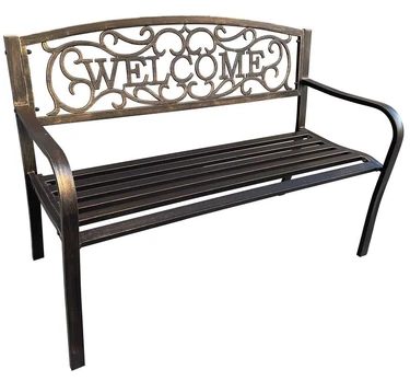 AKORD Sėdėjimo suoliukas sodo Iris Brown 127x62x86