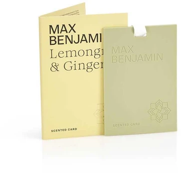 MAX BENJAMIN Aromatinė kortelė LEMONGRASS & GINGER