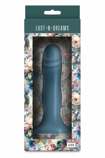 LUST-N-DREAMS JIVE OCEAN Liquid Silicone Model with Suction Cup 16.3cm
