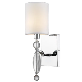 Šviestuvas sieninis Cosmo Light Cancun W01780CH-WH, 40 W, E14