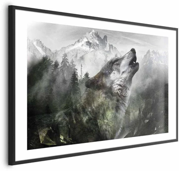 Artgeist Plakatas - Howling Wolf