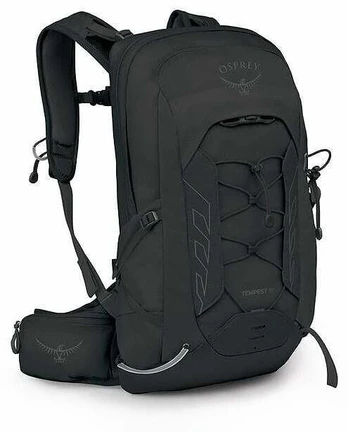 Turistinė kuprinė Osprey Tempest 11, juoda/pilka, 11 l