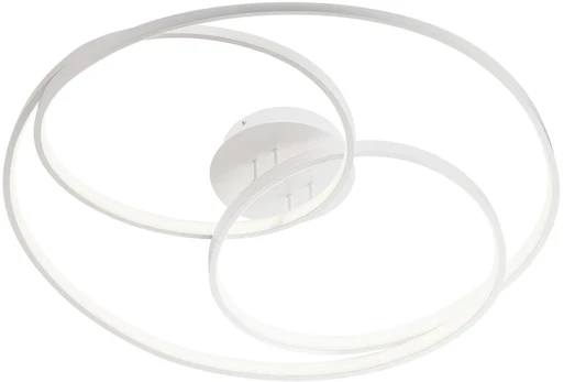 92W LED paviršinis lubinis šviestuvas CENTRIX, baltas, 3000K