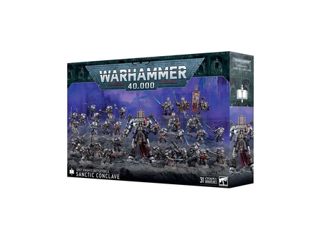 Games Workshop Pilkas Knights Battleforce: Sanctic Conclave, 57-42