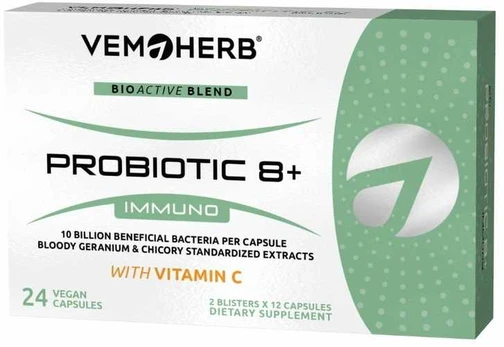VemoHerb Probiotic 8+ 24 kaps.