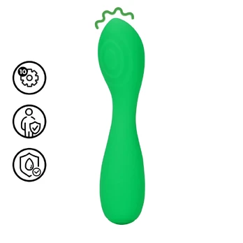Loveline Mini Flexible Vibrator Green Bliss - Compact Silicone Model