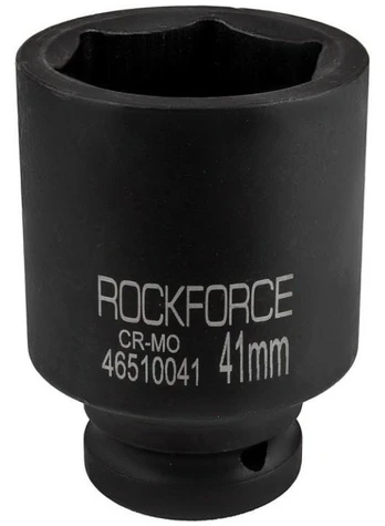 Rockforce 3/4" gilus smūginis lizdas, 41 mm 6 taškų (100 mmL)