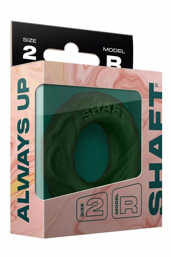 SHAFT C-RING Model R Medium Green Flexiskin™ Silicone Ring