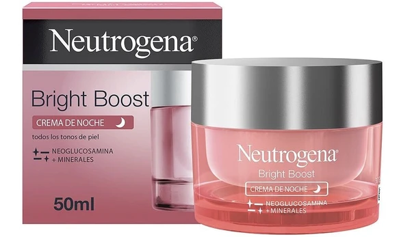 Naktinis veido kremas Neutrogena Bright Boost, 50 ml