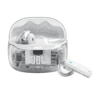 JBL Tune Beam 2 belaidės ausinės Ghost White