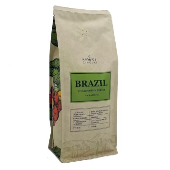 Kavos Pupelės "Brazil Single Origin" 1kg.