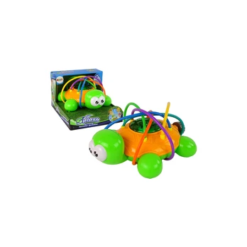Lean Toys Vėžlys plastikinis vandens fontanas