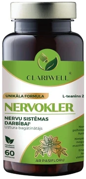 Clariwell Nervokler N60 kapsulės
