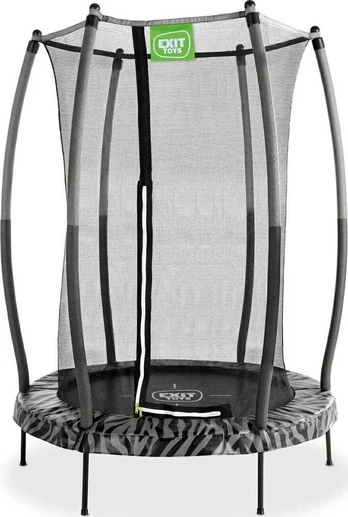 EXIT Tiggy junior batutas su apsauga ø140cm - juodas/pilkas