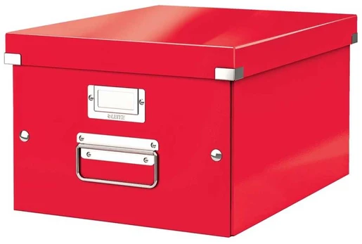 Leitz PUDŁO CS UNIWERS. ŚREDNIE WOW red