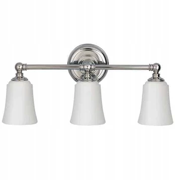 Sieninis šviestuvas Elstead Lighting Huguenot FE-HUGOLAKE3BATH