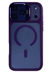 Rixus Classic 03 Case With MagSafe For Apple iPhone 17 Pro Max Deep Purple
