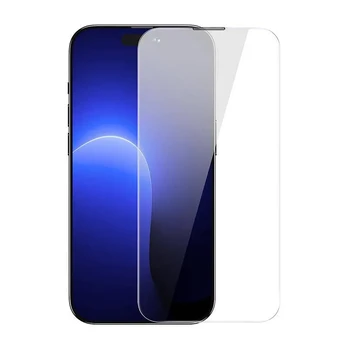 "Baseus Crystal" grūdintas stiklas, atsparus dulkėms 0,3 mm, skirtas "iPhone 14 Plus/13 Pro Max" (2 vnt.)