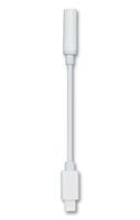 2GO 2GO garso adapteris "Luxury" Stereo Lightning 10cm baltas