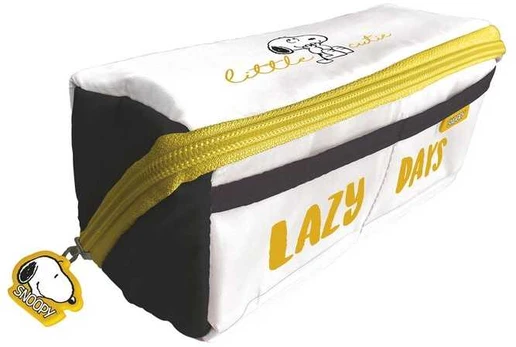 Snoopy - Double compartment pencil case from the Lazy Days collection