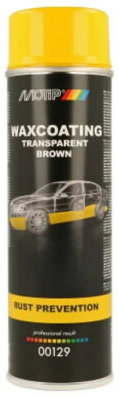 Apsauginė danga Waxcoating Transparent Brown 500ml, Motip