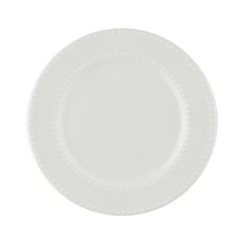 Pietų lėkštė AURORA WHITE BUBLE, baltos sp., 20 cm