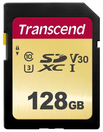 500S/128GB SDXC Class 10