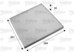 Filtras, salono oras VALEO 715703