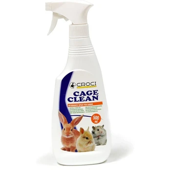 Croci Spa Clean Cage graužikų narvų purškalas 500ml